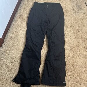 Columbia Bugaboo Omniheay Black Snow Pants Sz XS Regular